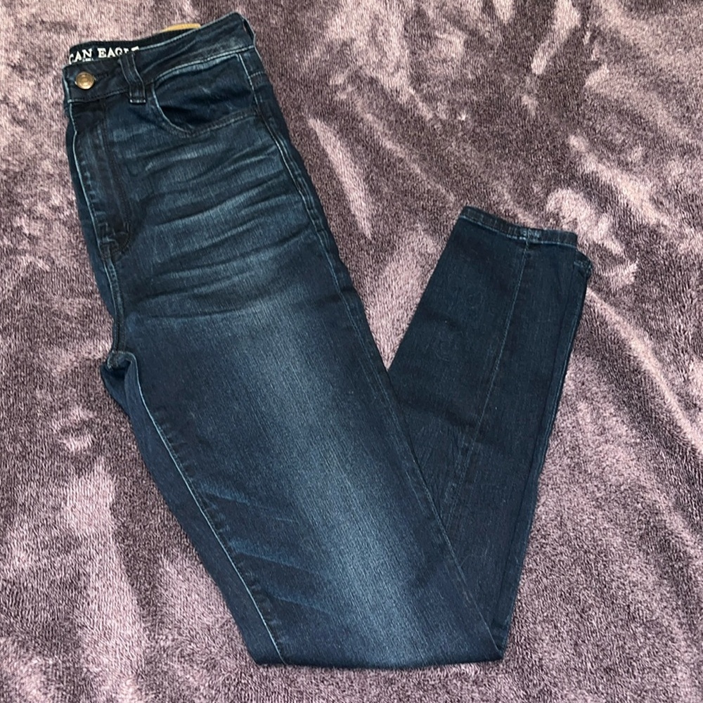 American eagle super stretch x high waisted skinny jeans